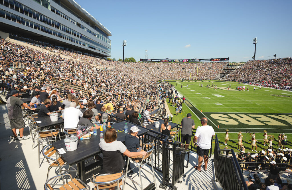 Football Premium Seating Purdue For Life Foundation