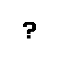 Question mark hexagonal icon